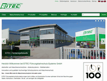 Tablet Screenshot of eitec.de